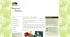 Desktop Screenshot of empressgarden.org