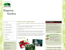 Tablet Screenshot of empressgarden.org